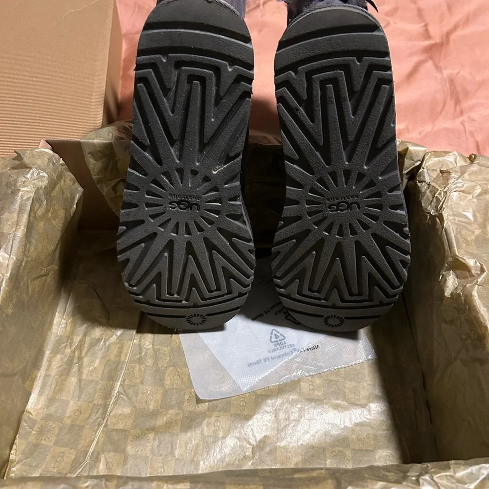 UGG Gray Ankle Boots - Picture 3 of 6